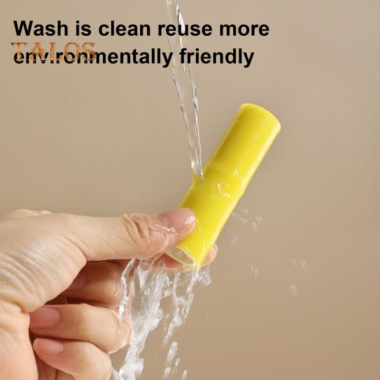Portable Washable Lint Roller Pet Triangular Design Compact Hair Removal Remover Multi-Purpose Cleaning Tool