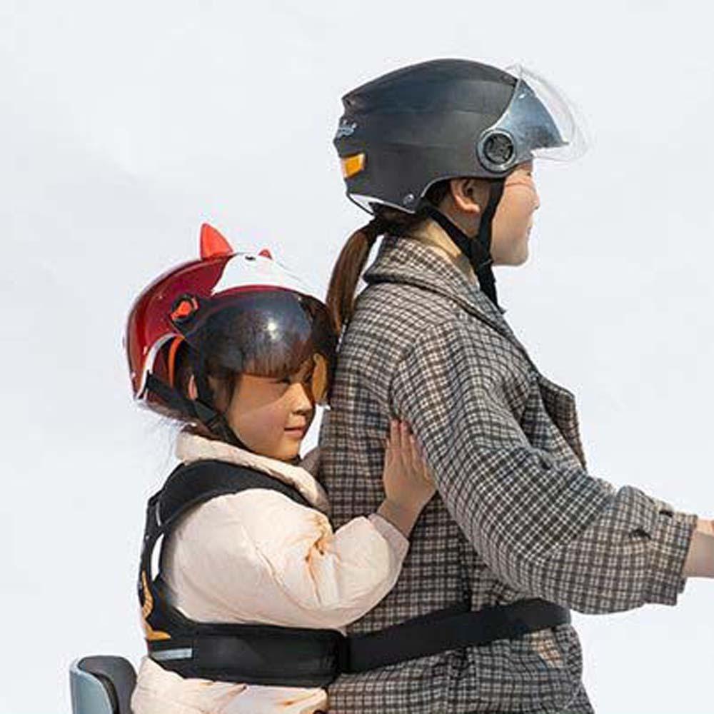 Adjustable Motorcycle Seat Vest Strap Oxford Cloth Chest Safe Belt  Children Aged 9M -10Y