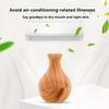 200ML Wood Grain Essential Oil Diffuser Air Humidifier USB 7 Color Light Spray Aromatherapy Humidificador for Home Office Car