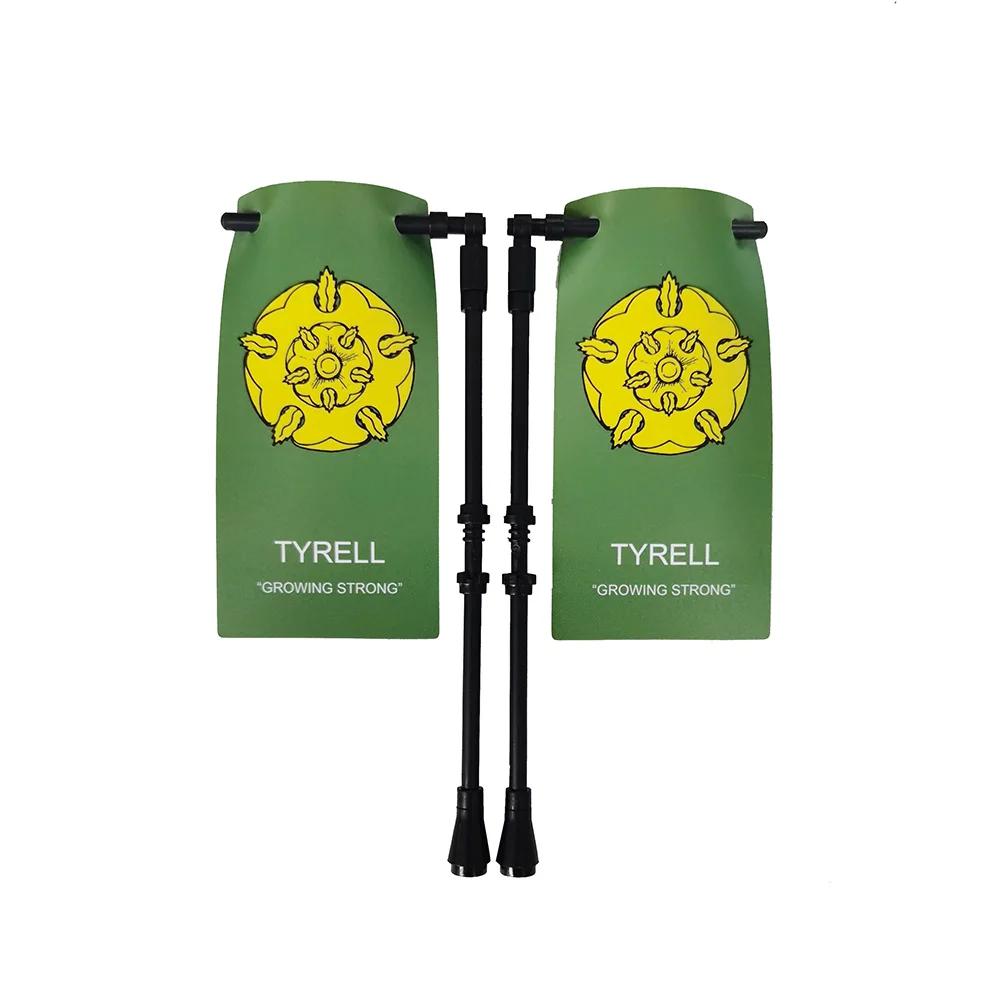 Średniowieczny Zamek Rycerz Legion Flaga Klocki Wojskowa Postać Krzyżowcy Flagi Gondor Starożytny Święte Cesarstwo Rzymskie Zabawka