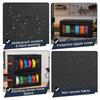 4Pcs Filament Storage Box Large Capacity 3D Printer Filament Storage Container with Clear Windows Tool Accessories Organizer