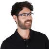 Oakley OX8061 Plazlink Matte Translucent Blue Prescription 56 Lenses Glasses, Frame/Demo Lens,