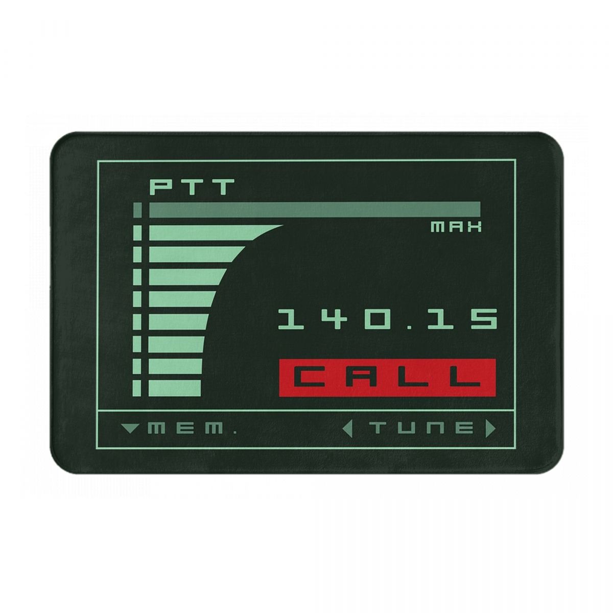 

Metal Gear Solid Codec Screen Inspired By Kojima s MGS Anti-slip Doormat Floor Mat Carpet Rug for Kitchen Bedroom Footpad Mats 60x40cm 24x16in как