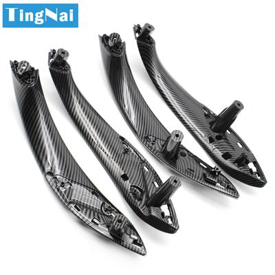 Poignée de porte intérieure en fibre de carbone imprimée pour BMW Série 3 4 F30 F31 F32 F33 F34 F35 F36 F80 F82 F83 318i 320i 328i