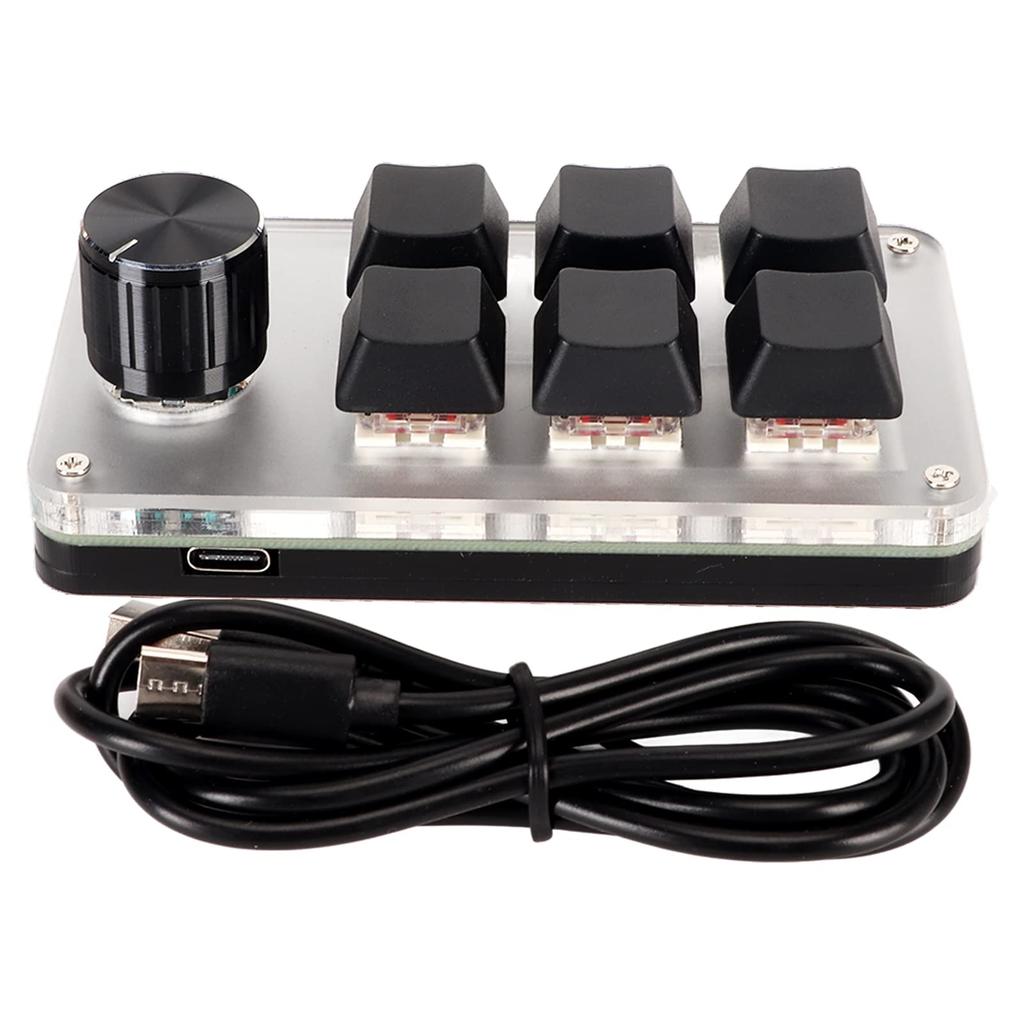 One-Handed Keyboard, Macro Keyboard, Mechanical Keyboard, Programmable Keyboard, Red Switch, Left-Handed Device, Portable, OSU Volume Control,