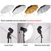 Photo Studio Umbrella Set 33 ' 84 Cm  White Soft Light Umbrella + Dual-use Reflective Umbrella 4 Pieces Photography Accessories
