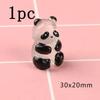 1-10pcs Glowing Panda Mini Figurines Miniature Panda Micro Landscape Ornament Glowing In Dark Miniature Flower Potted Decor