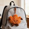 Maple Leaf Plush Keychain Cartoon Anime Leaves Plush Toy Backpack Bag Charm Cute Autumn Themed Accessory