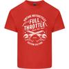 Full Throttle Motorcycle Biker Motorbike Unisexs Light Cotton TShirt