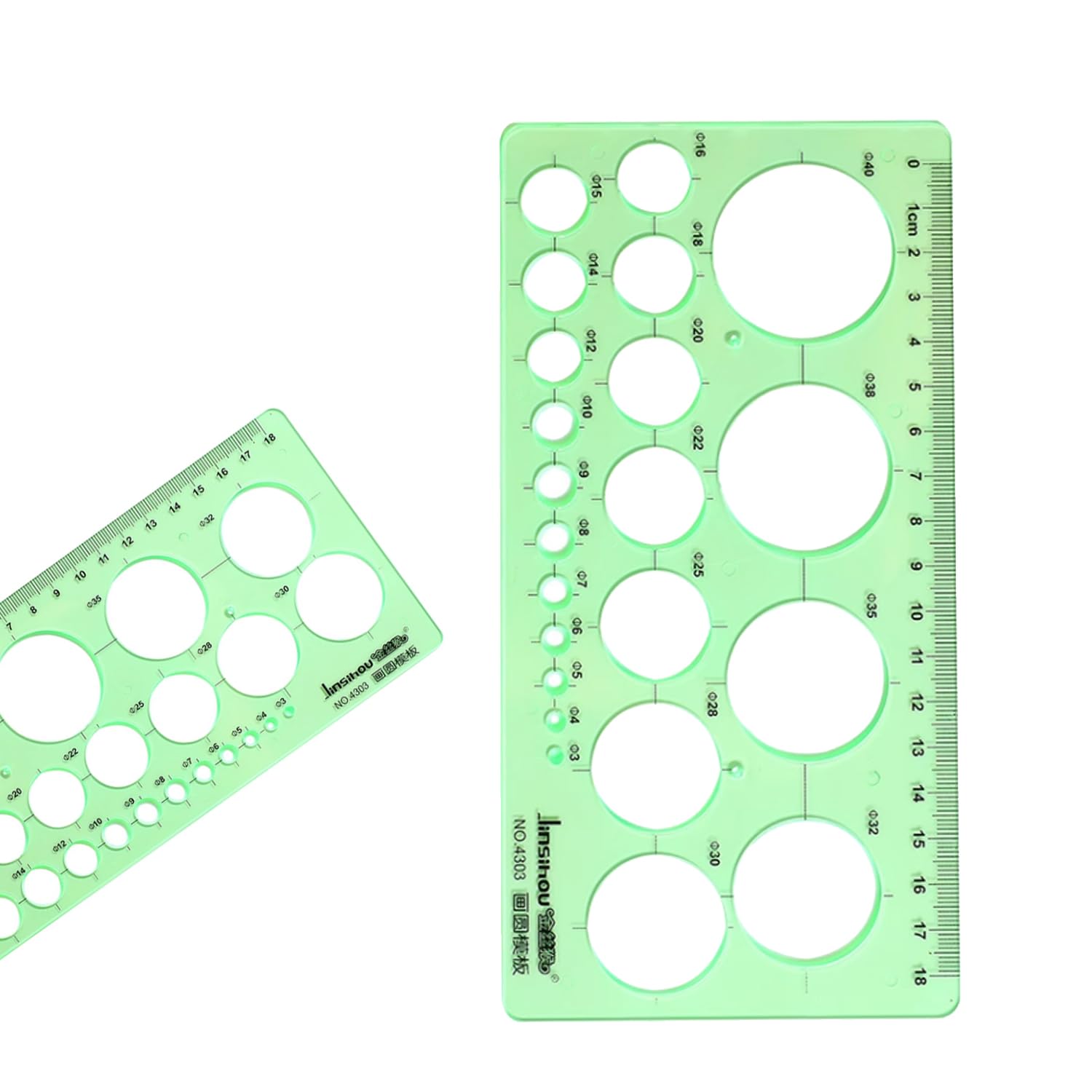 

Circle ruler template circle ruler drafting tool durable accurate easy to read drawing template model foot circle mathematical graphic ruler round