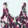2025 Summer Floral V-Neck Slimming Dress for Women
