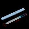 Glass Nail File Manicure Pedicure Tool Nail Sanding Glass Files Polishing (Blue)