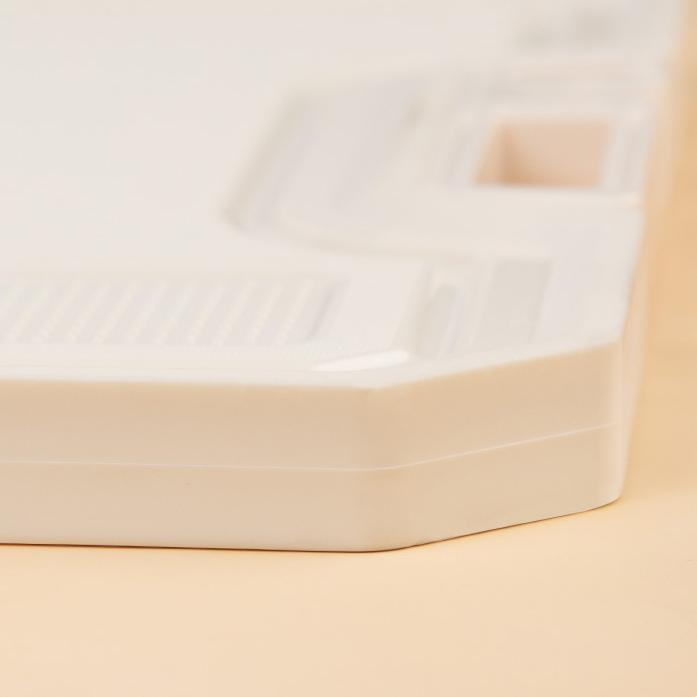 Gemüsebrett Haushalt Edelstahl Doppelseitiges Schneidebrett Etui Brett Küche Klebebrett Nordisch Weiß Kann Ständer Messerplatte