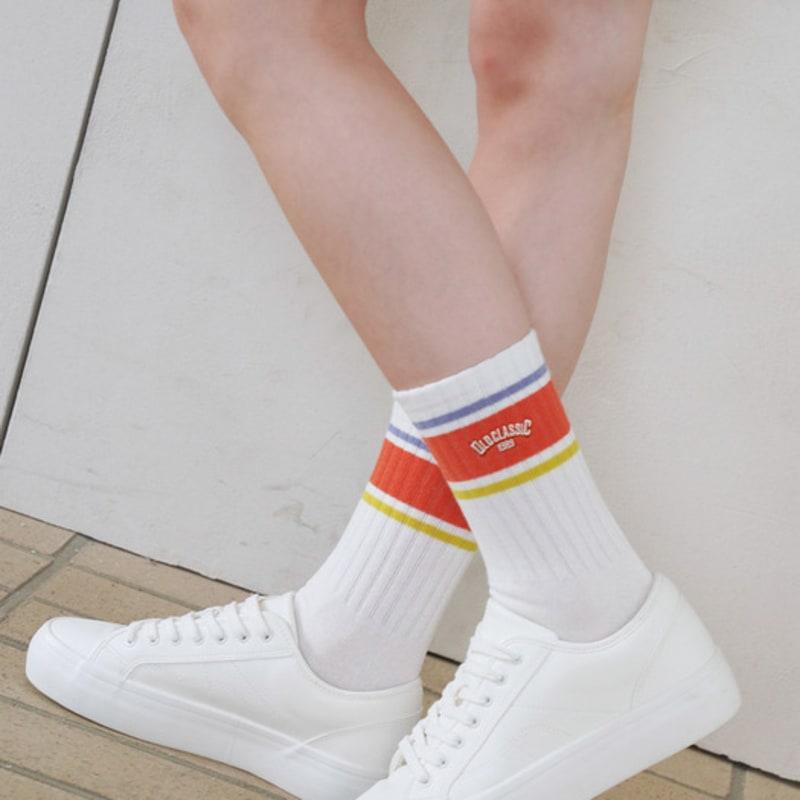 

STUDIO SOCKSTOP 1989 Retro Sporty Socks orange