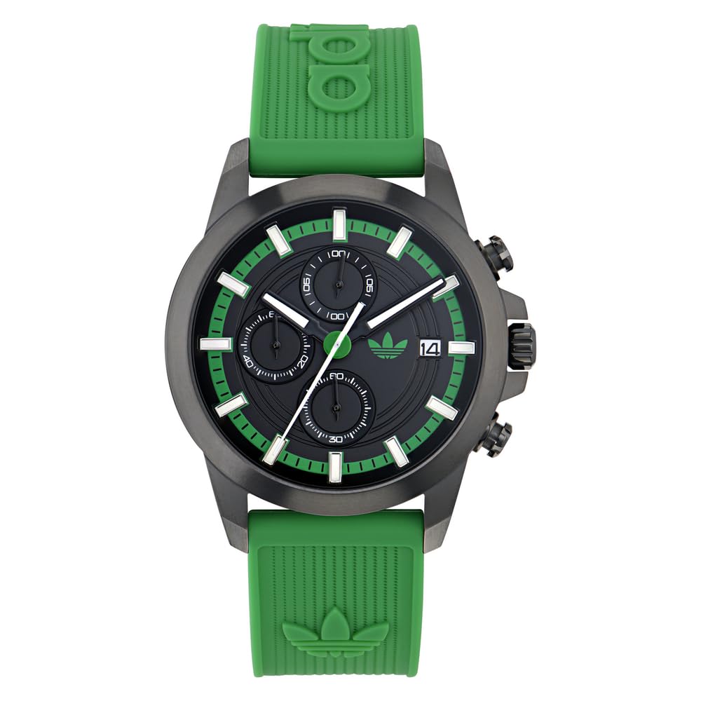 

Часы Adidas Originals Expression One AOFH24522 Зеленые Мужские [Б/У] чёрный