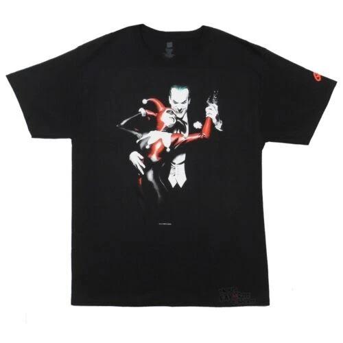 Joker And Harley Quinn Alex Ross Premium DC Comics Adult T-Shirt XS