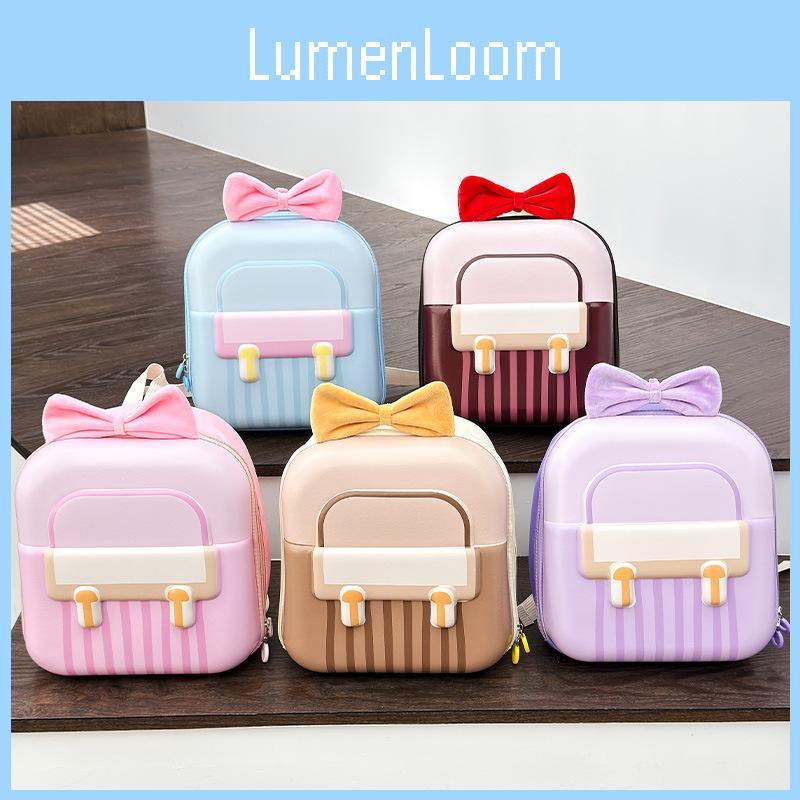 Charming Simple Dual Shoulder Bag For Preschoolers In Multiple Beautiful Colors