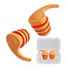 Three Layers Silicone Noise Reduction Earplugs Waterproof Swimming Ear Plug Soft Comfortable Sound Insulation Sleeping Earplugs