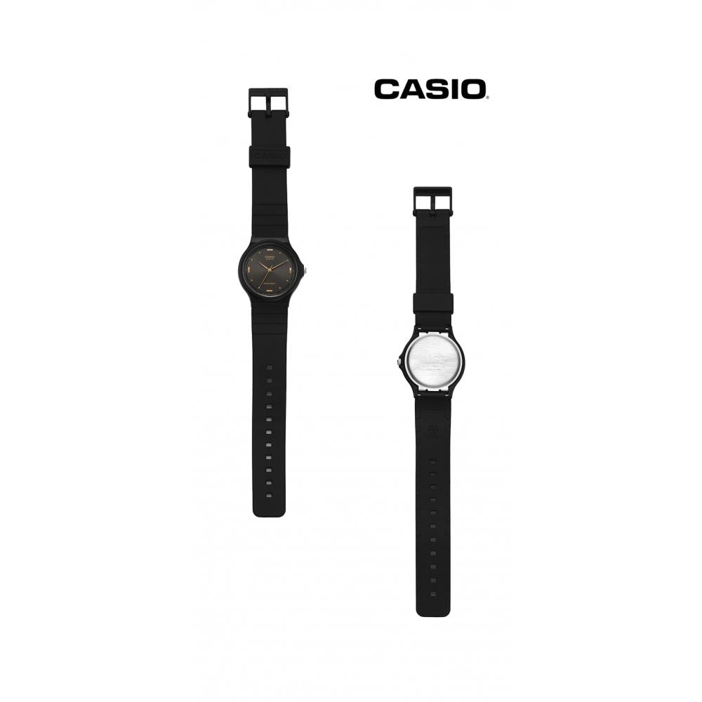 Casio Montre analogique en uréthane pour étudiant Sat Mq 76 1aldf Mq 76 1a