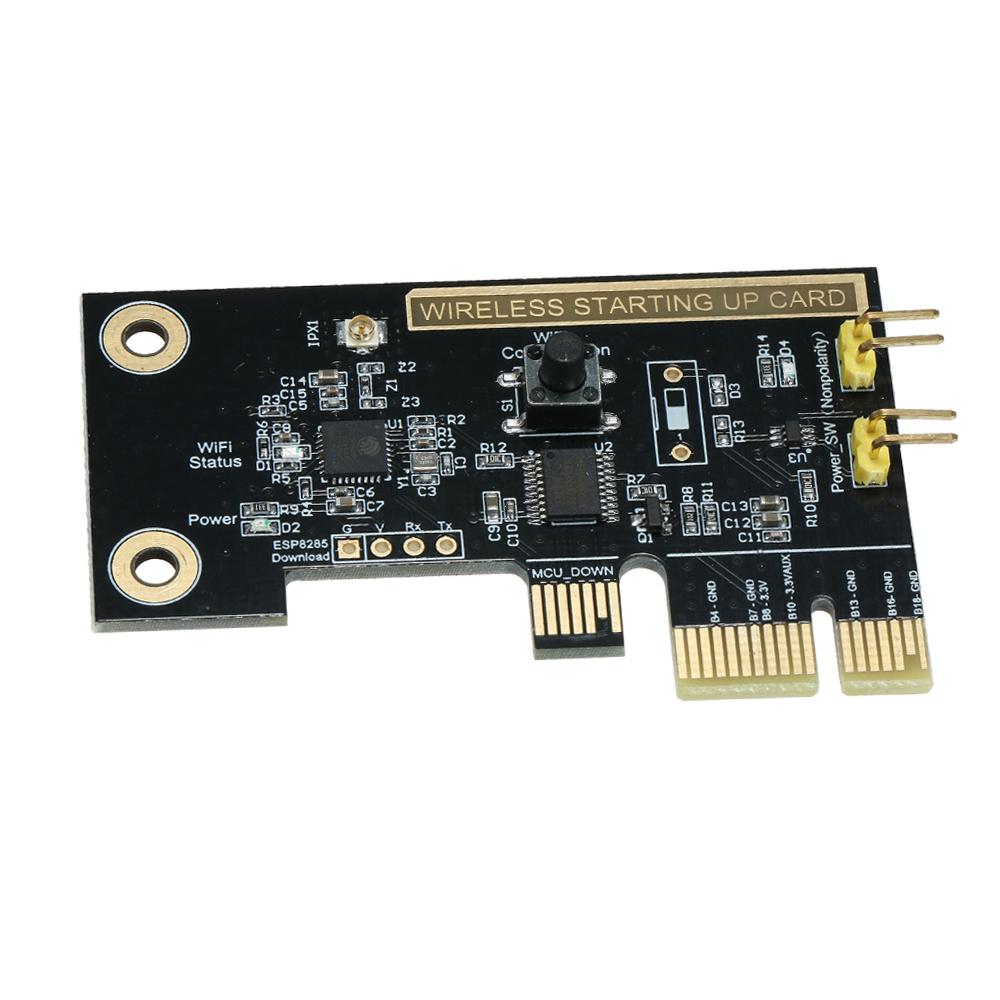eWeLink Mini PCI e Desktop PC Remote Control Switch Card WiFi Wireless Smart Switch Relay Module Wireless Restart Switch Turn On OFF Computer Boot Ca