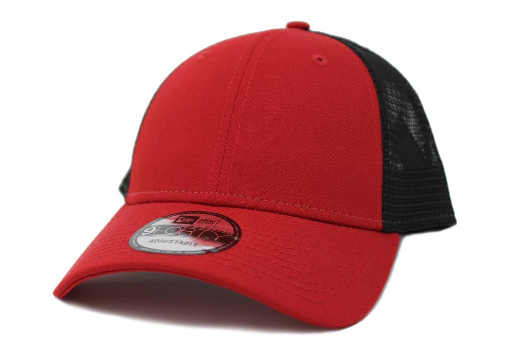 New Era Mesh Cap Trucker 9FORTY Recycled Snapback Cap SCARLET Free Size