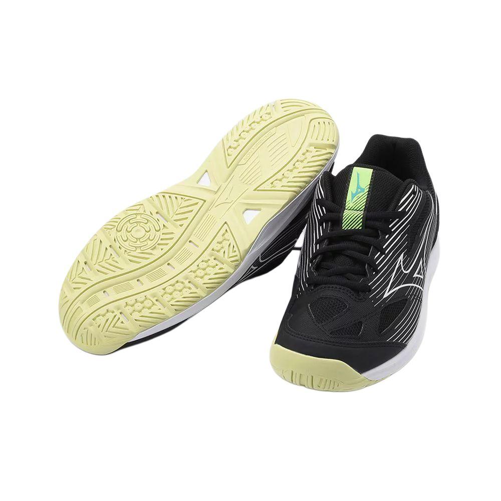Mizuno Cyclone Speed 4 Black White Sunny Lime Men Sneakers V1GA238012