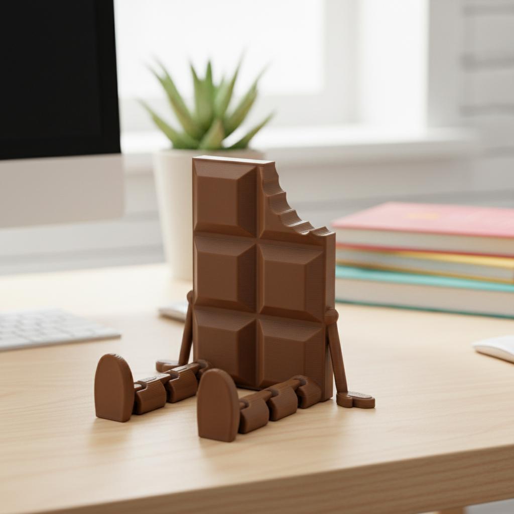 3D Print Coffee Bean Ornaments Multi Functional Funny Chocolate Ornament Model Sculpture Home Decorations Office