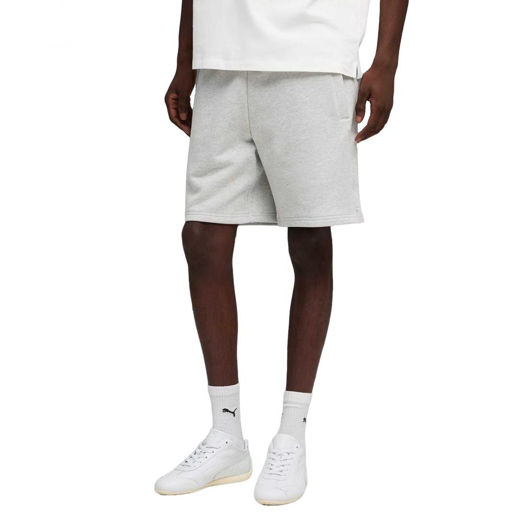 Puma Solid Color Lace-Up Mid-Rise Straight Casual Shorts Men Shorts 634776-04