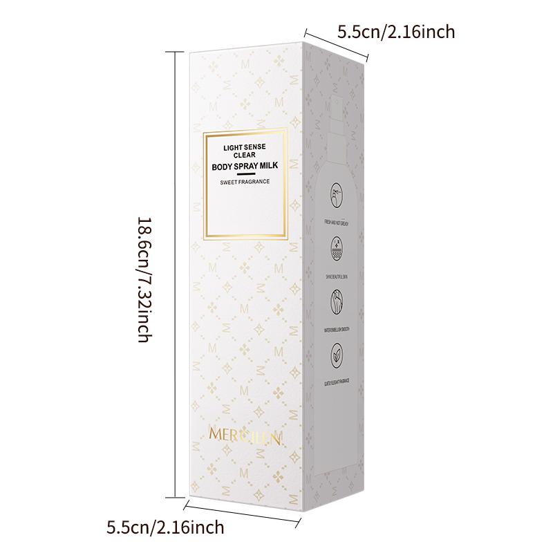 MERCILEN 260ML Body Lotion Moisturizing Body Care Floral Hydrating Body Lotion