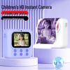 Kids Dual Camera: Cute Mini HD Instant Camera with Thermal Printer (Model M07)