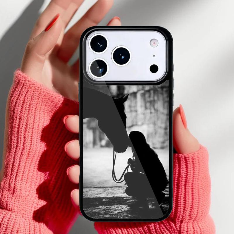 

Rider Rodeo Cowgirl Phone Case for iPhone 17 Air 16e 15 14 13 Pro Max Back Cover for 12 11 Pro Coque iPhone 14