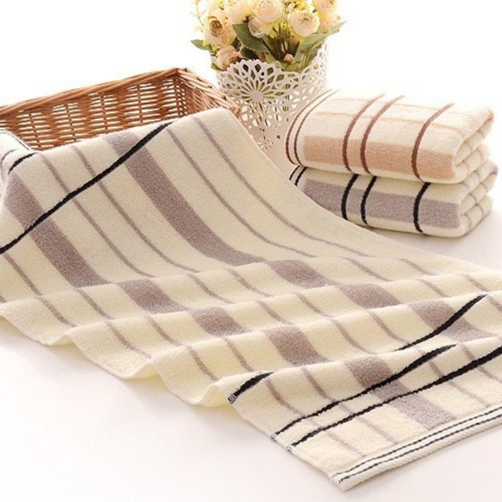 Spot large thickened cotton souvenir towel hotel men's sports face towel plain color broken gear water absorption