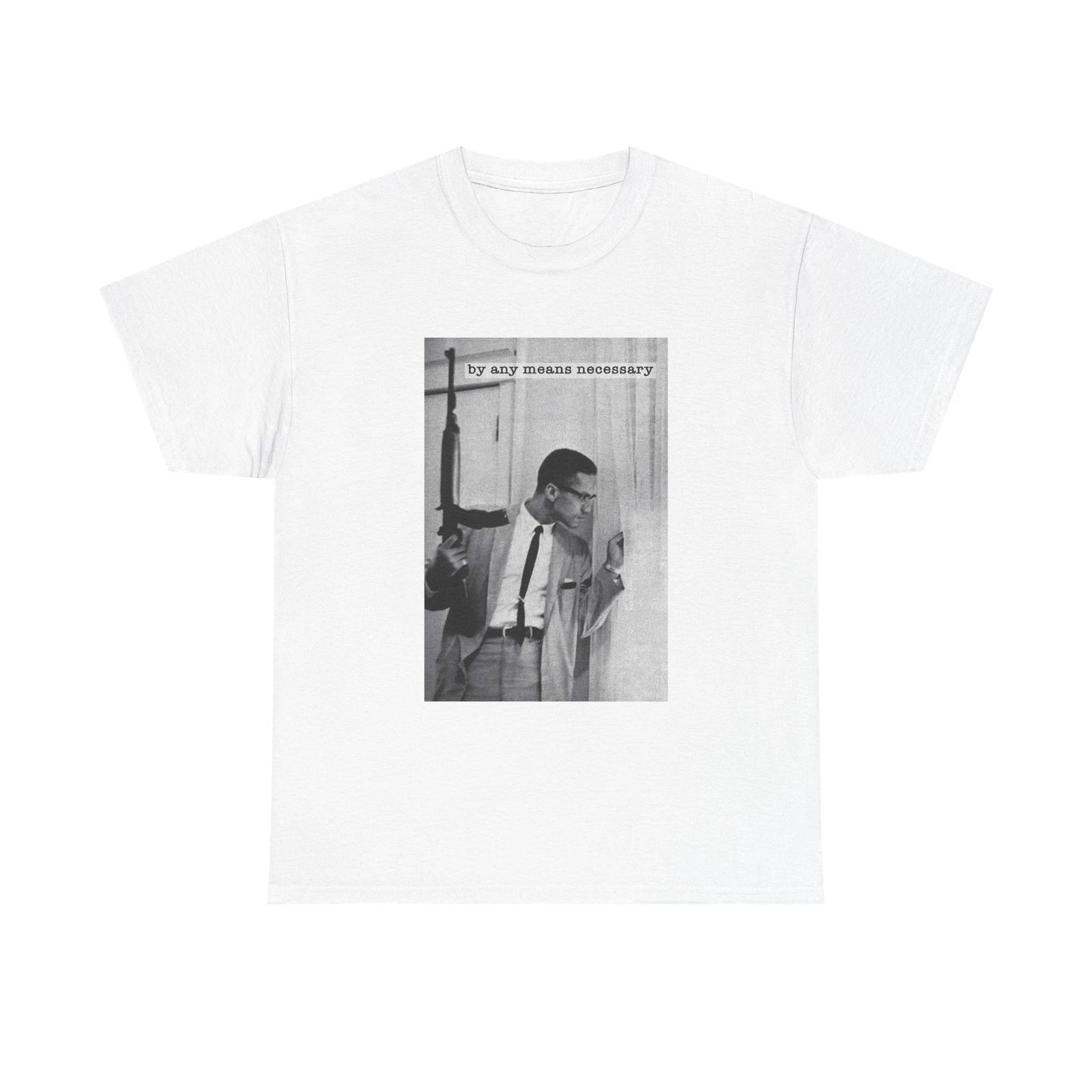 Men s and Women s T-shirts Malcom X Poster S