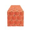 Halloween Pumpkin Embroidered Table Runner for Dining Table Decoration, 183 33 cm