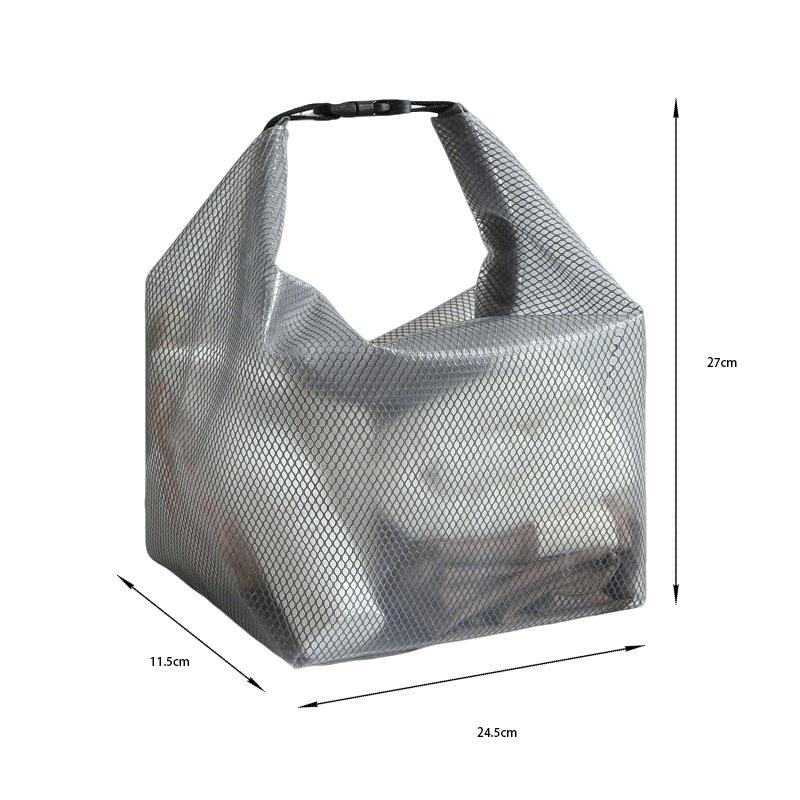 1×Waterproof Storage Bag Fitness Gym Swimming Clothing Storage Pouch Large Capacity Handbag Men Women Outdoor Travel Washing Bag