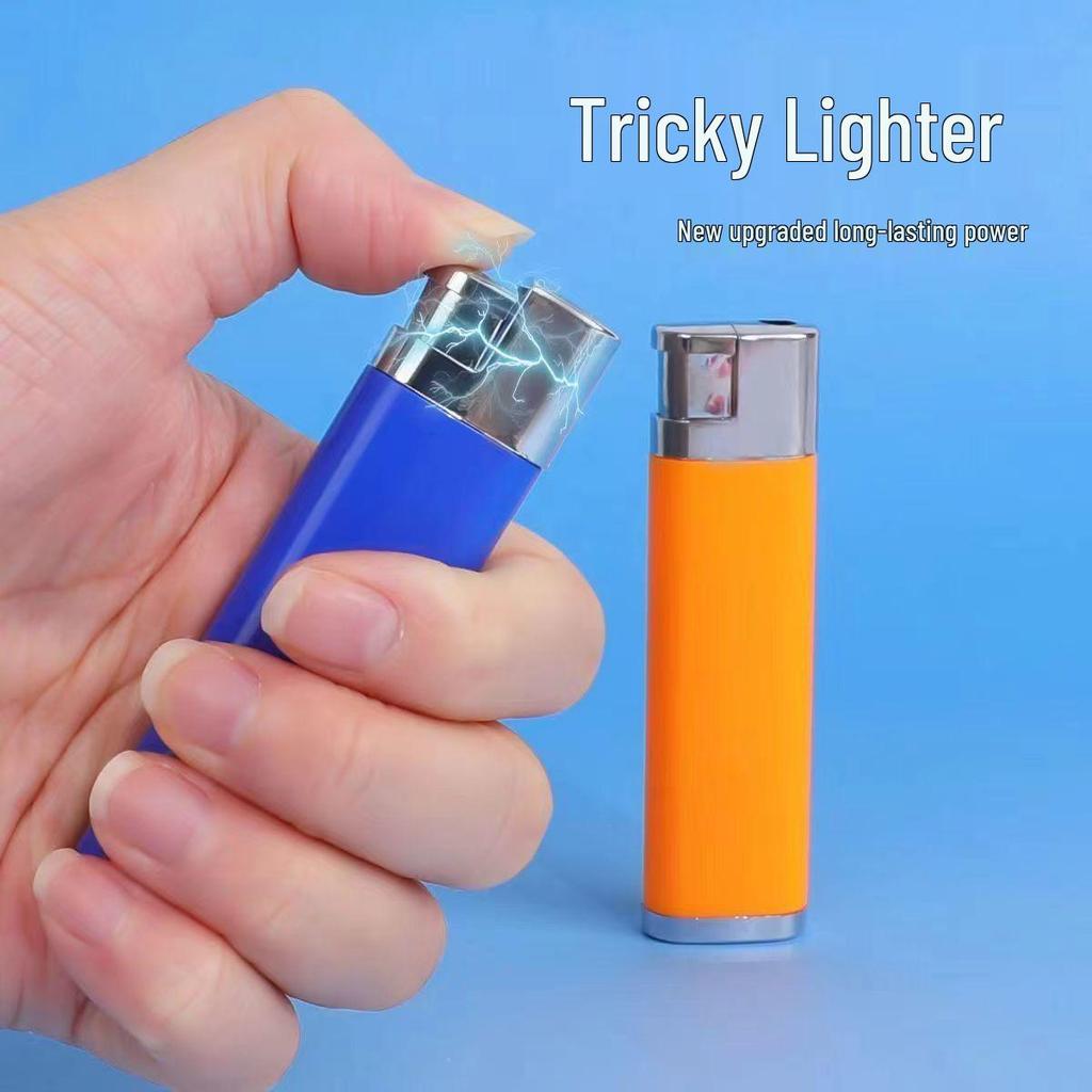 Electric Shock Prank Lighter - Fun Gift for Christmas, Halloween, Birthdays