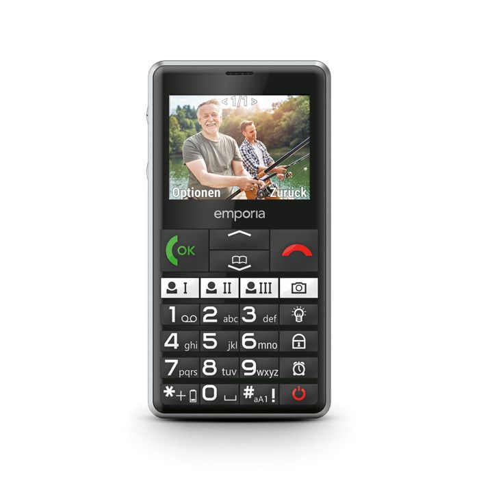 Téléphone pour personnes âgées - emporia - emporia emporiapure-lte - écran 2.31'' - caméra 2mp - batterie longue durée