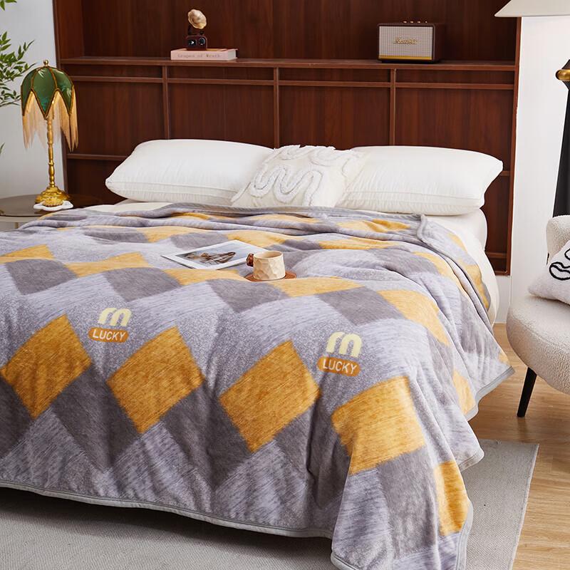 

Bageman Baroque Snow Fleece Blanket