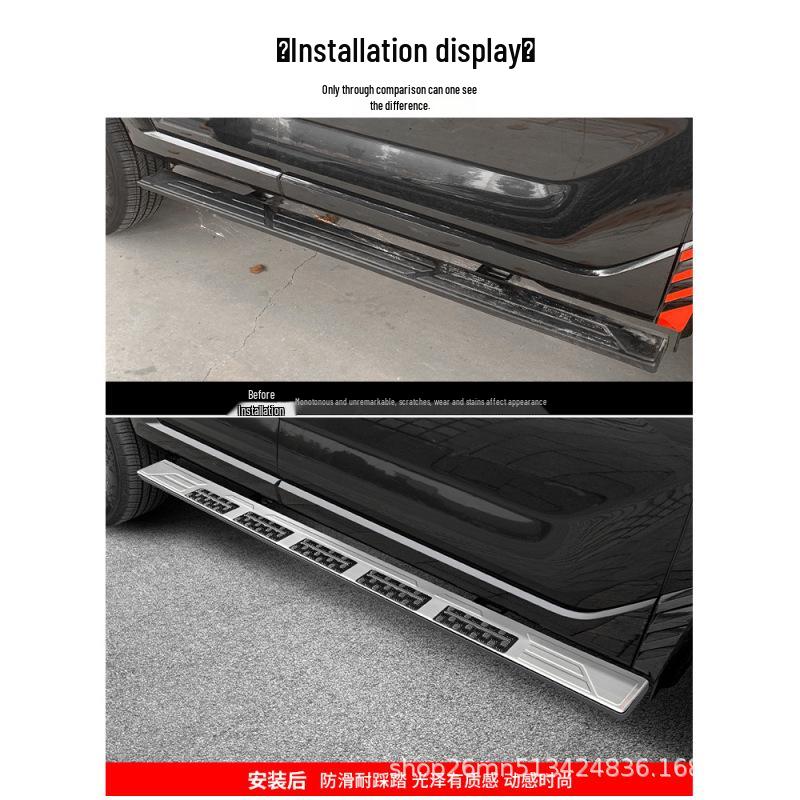 Anti-Slip Side Step Stickers & Door Sill Protectors for Tank 400Hi4t Modification.