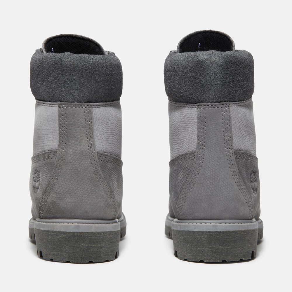 Timberland Premium Waterproof Medium Grey Size Size Men's 6-inch Boots, Nubuck, 9.5 (TB0A6G1REL81), 27.5cm (9.5cm)