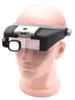 Head Magnifying Glass 1.5X 1.5X 6X 8X Loupe Head Mount Magnifier Glasses Multifunctional Hands Free Magnifier for Reading Repair