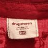 drug store's Short sleeve Shirt dress F Red Women Used