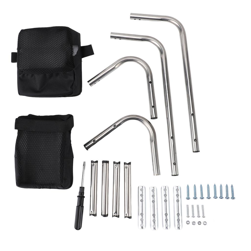 Stainless Steel Garden Kneeler Seat Multifunctional Portable Gardening Knee Seat Leg Brace For Reposition Plant Thereby Reducing