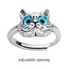 Cat Ring Cute Kitten Animal Ring for Animal Lover Women Teen Girls Birthday Gift