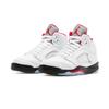 Jordan 5 Retro Fire Red Silver Tongue 2020 PS 440889-102