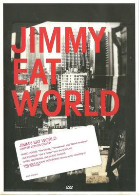DVD JIMMY EAT WORLD - DVD EP 0044504139 DreamWorks Reco 2002 US Dance & Electronica Used