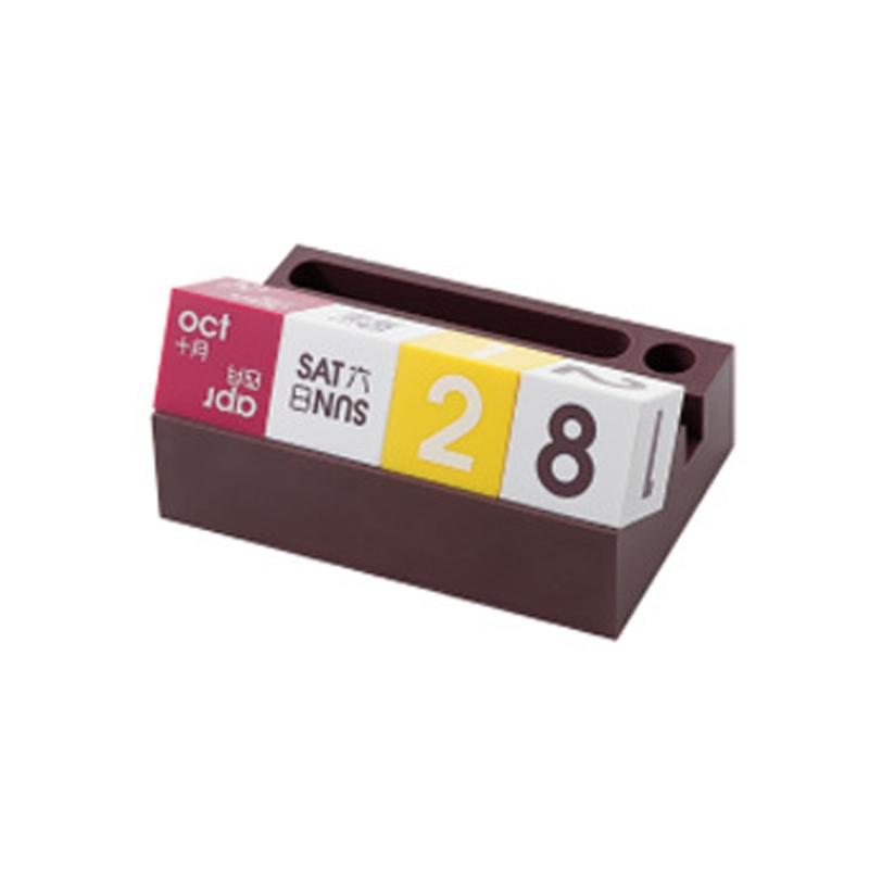 

Квадратный календарь Настольный блок-календарь с подставкой-держателем X3UC