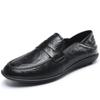 Men's shoes new autumn leather men's business casual leather shoes one pedal lazy Doudou tide shoes