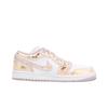 Jordan Air Jordan 1 Moonbathed, Aphrodite's Kiss Cushioning Slip Resistant Low Top Vintage Basketball Shoes Unisex DC0774-606(Team1390)