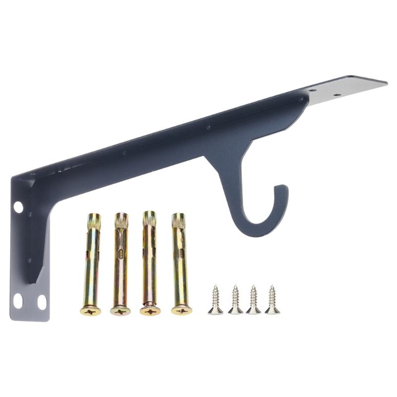 Suportes de Prateleira de Parede de Aço Laminado a Frio Triângulos Suporte para Armazenamento de Cozinha Garagem Capacidade 202Lb Designs